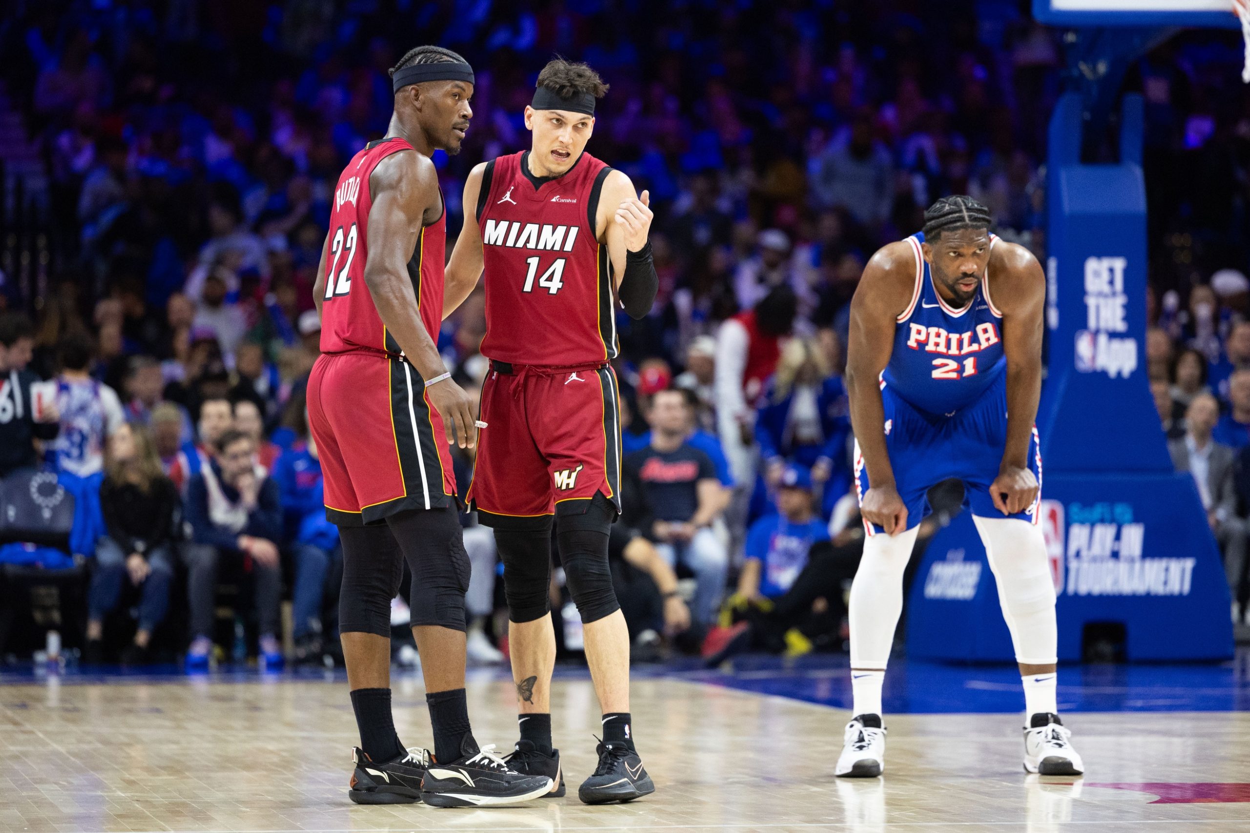 Heat Relinquish Halftime Lead, Fall to 76ers in PlayIn Game