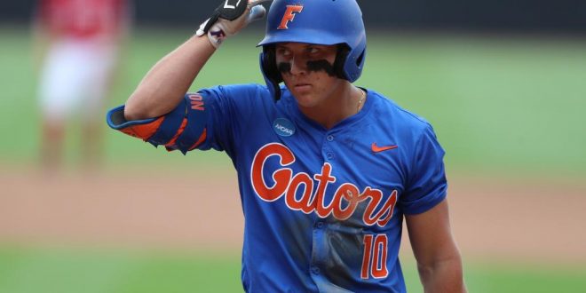 Gators shortstop Colby Shelton